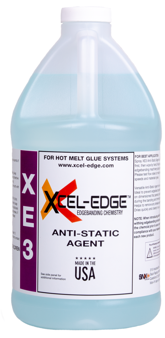 2L Jug - Xcel-Edge XE3 Anti-Static Agent Edgebanding Chemical