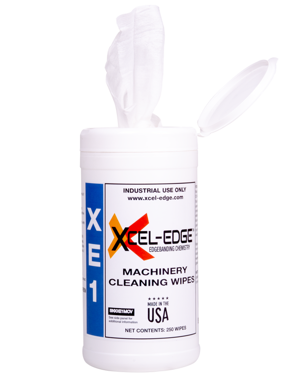 Xcel-Edge XE1 Machine Cleaning Wipes - 250-count