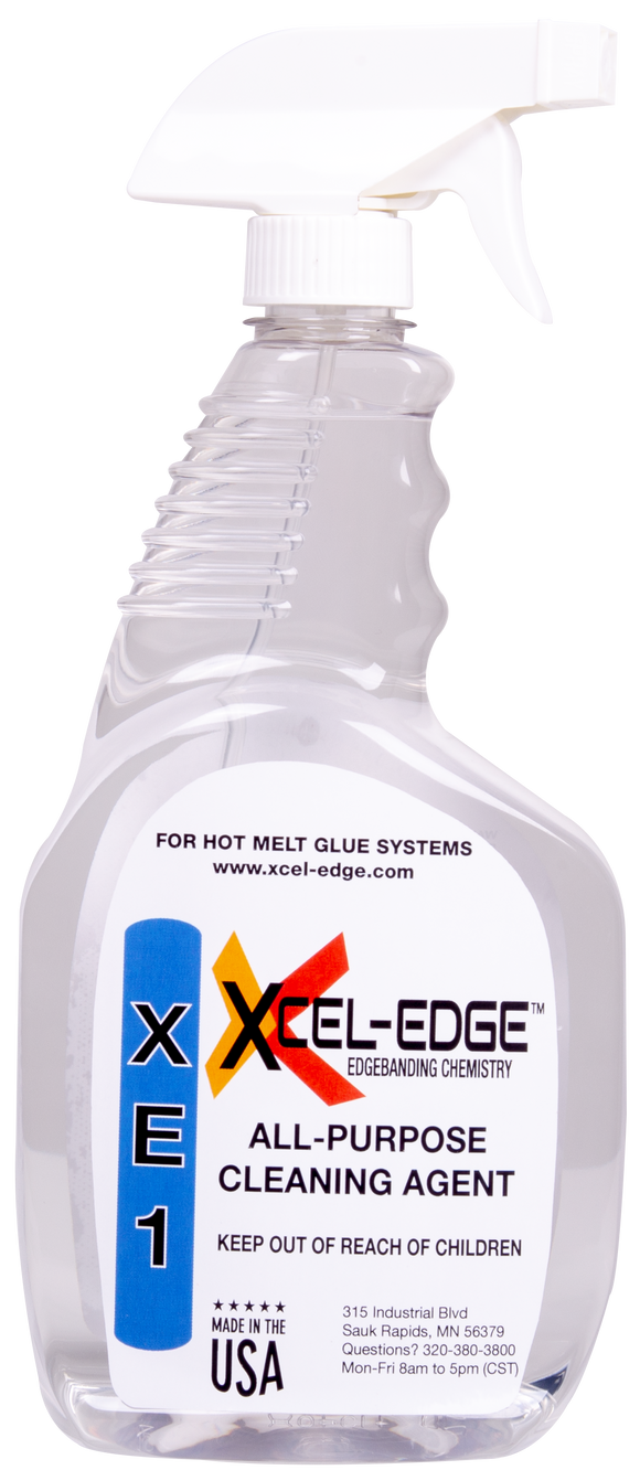 1L Bottle - Xcel-Edge XE1 All-Purpose Cleaning Agent Edgebanding Chemical