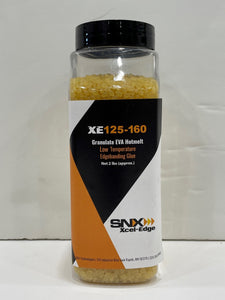 Xcel-Edge XE125-160 low temp glue pellets, 2 lbs sample