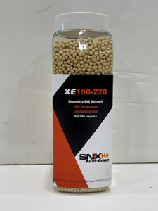 Xcel-Edge XE190-220 high temp glue pellets, 2 lbs sample