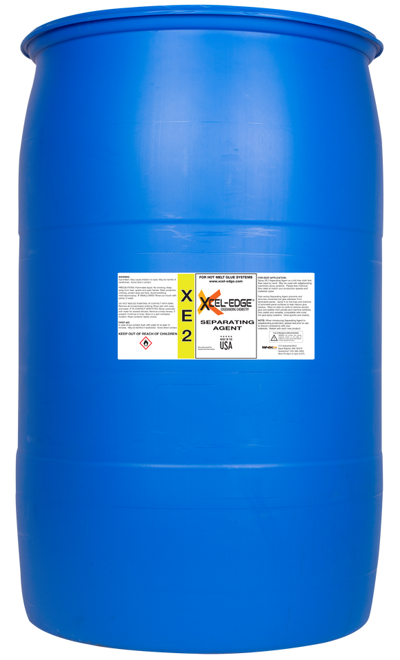 55 Gallon (208L) - Xcel-Edge XE2 Separating Agent Edgebanding Chemical
