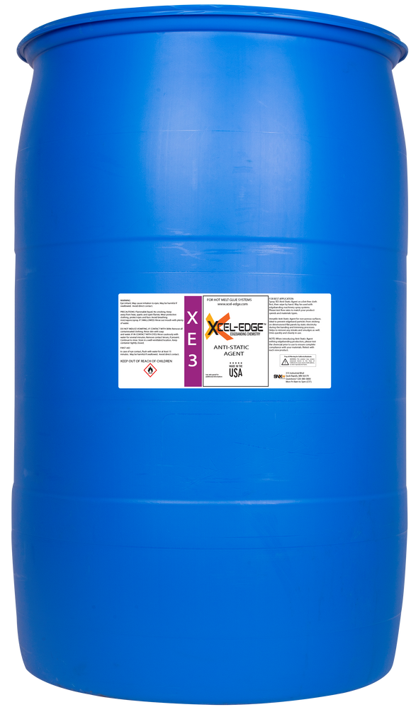 55 Gallon (208L) - Xcel-Edge XE3 Anti-Static Agent Edgebanding Chemical
