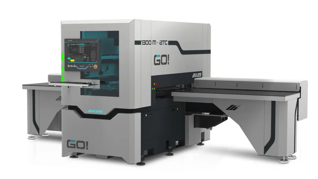 AES GO! - 1300M-ATC Feed Through Drilling Machine | SNX Technologies