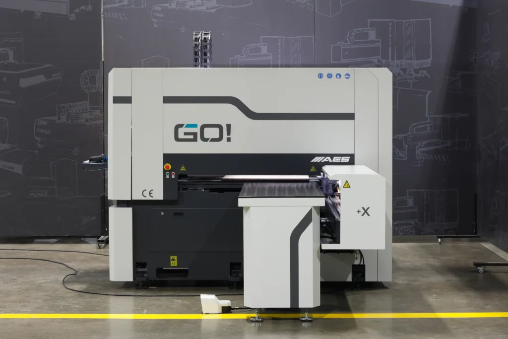 AES GO! Feed Through Drilling Machine | SNX Technologies